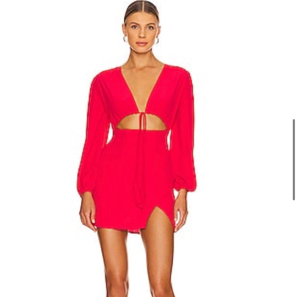 Selene Wrap Dress in Red
SUPERDOWN